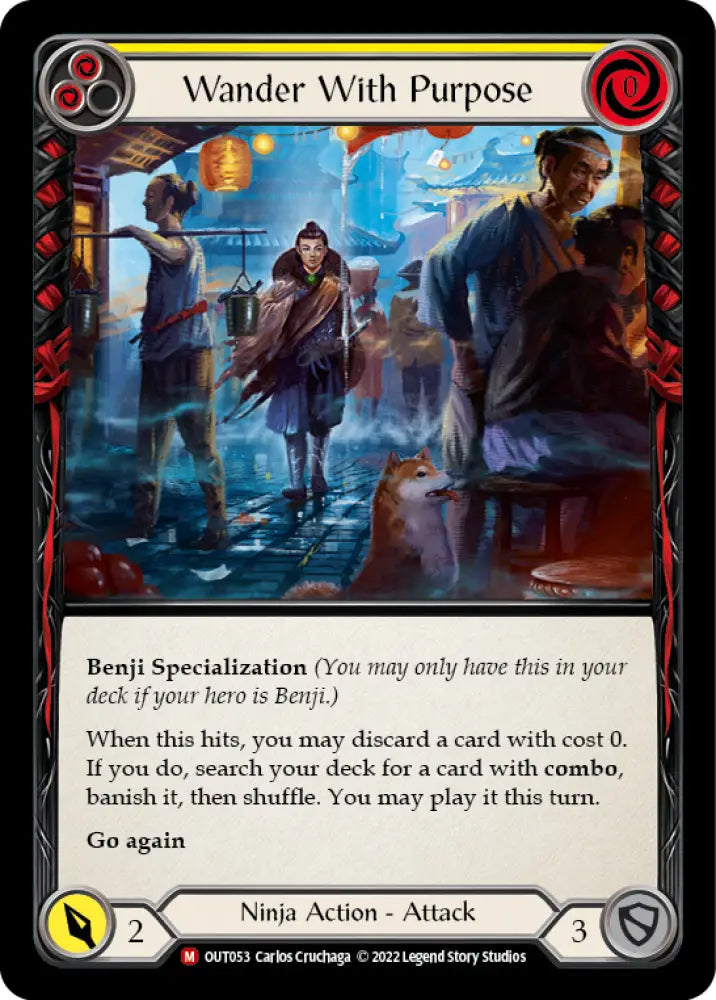 Wander With Purpose [Outsiders] - Flesh And Blood Single