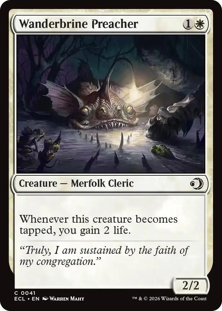 Wanderbrine Preacher (41) [Lorwyn Eclipsed]
