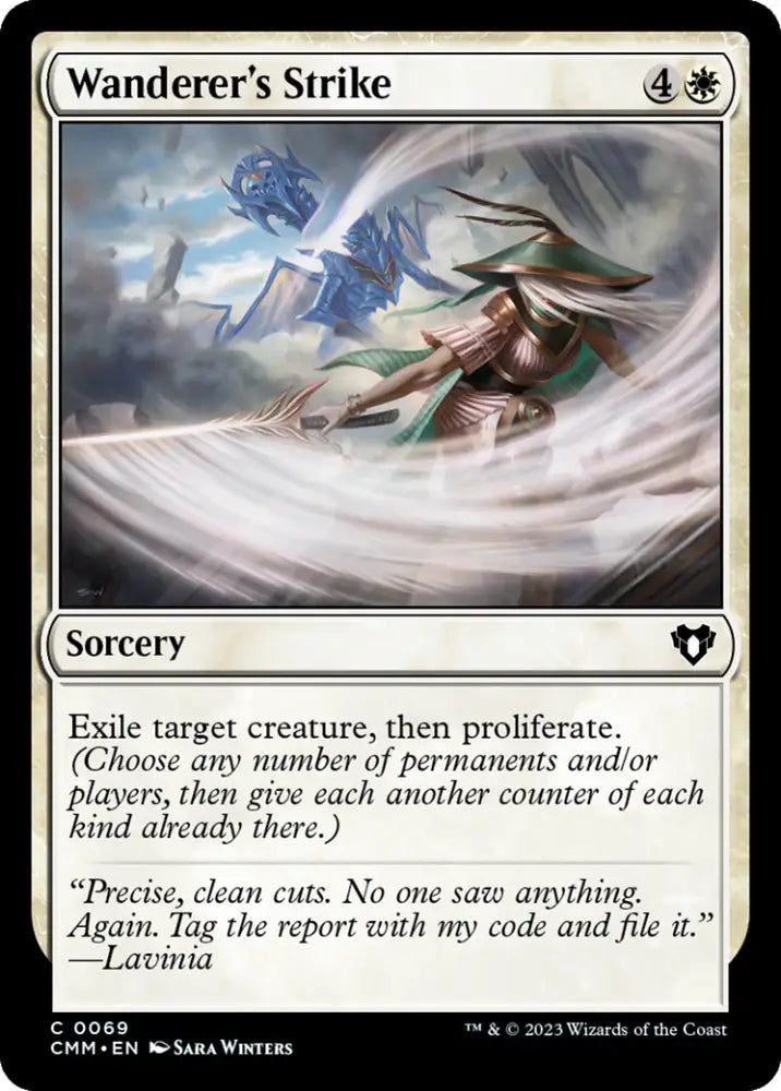 Wanderer’s Strike [Commander Masters] - MTG Single