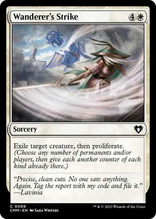 Wanderer’s Strike [Commander Masters] - MTG Single