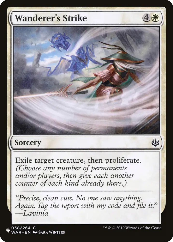 Wanderer’s Strike [The List] - MTG Single