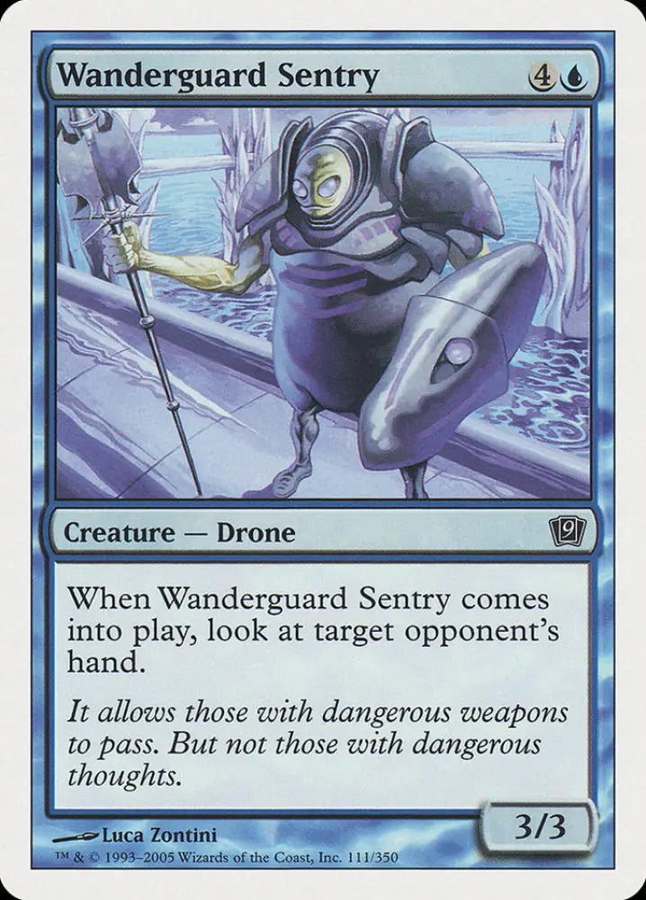 Wanderguard Sentry [Ninth Edition] - MTG Single