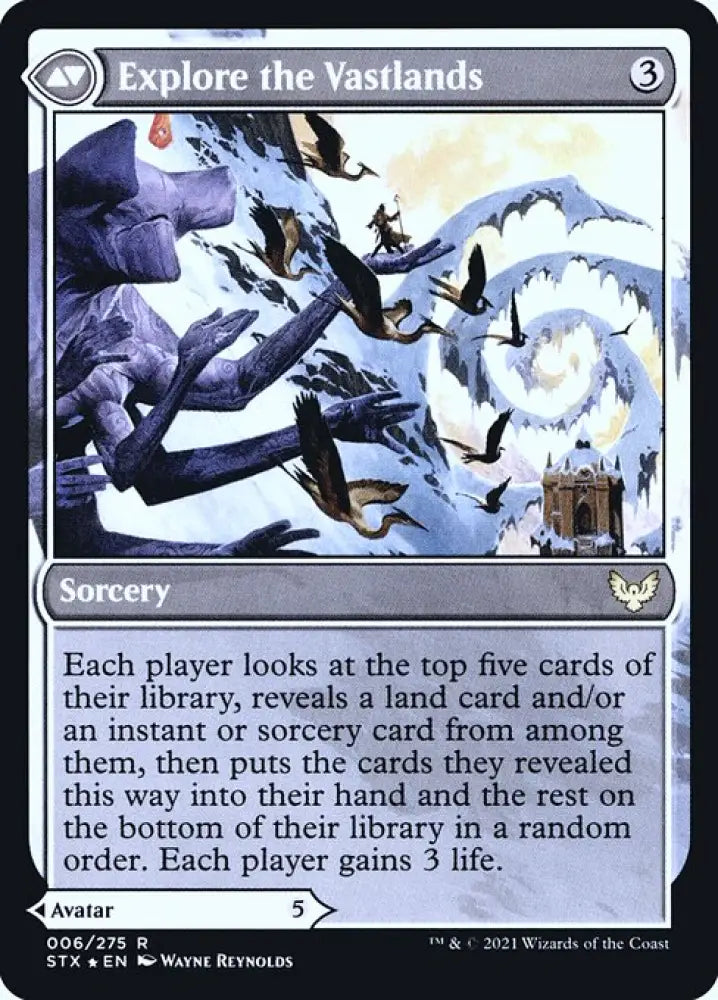 Wandering Archaic (6) [Prerelease Cards] Reverse