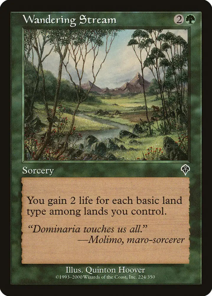 Wandering Stream [Invasion] - MTG Single