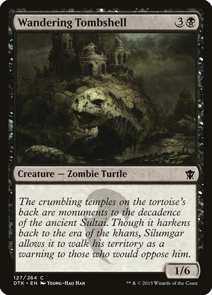 Wandering Tombshell [Dragons of Tarkir] - MTG Single