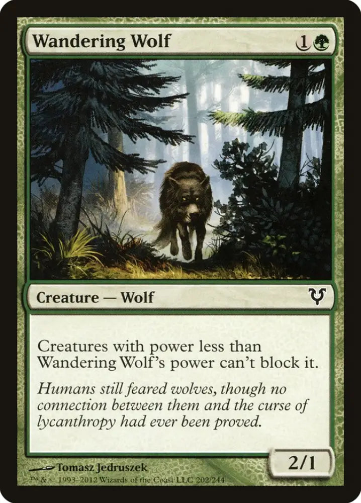 Wandering Wolf [Avacyn Restored] - MTG Single