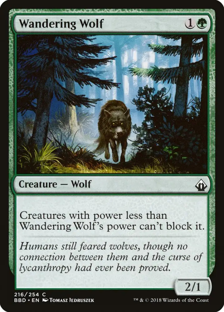 Wandering Wolf [Battlebond] - MTG Single