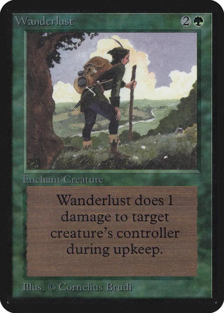 Wanderlust [Alpha Edition] - MTG Single