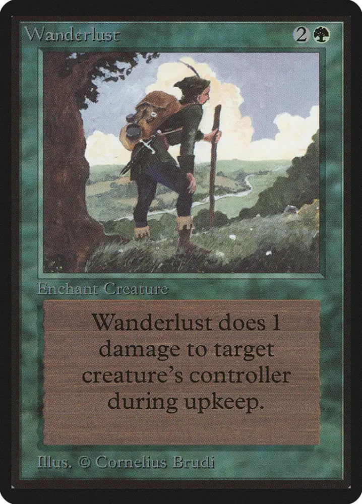 Wanderlust [Beta Edition] - MTG Single