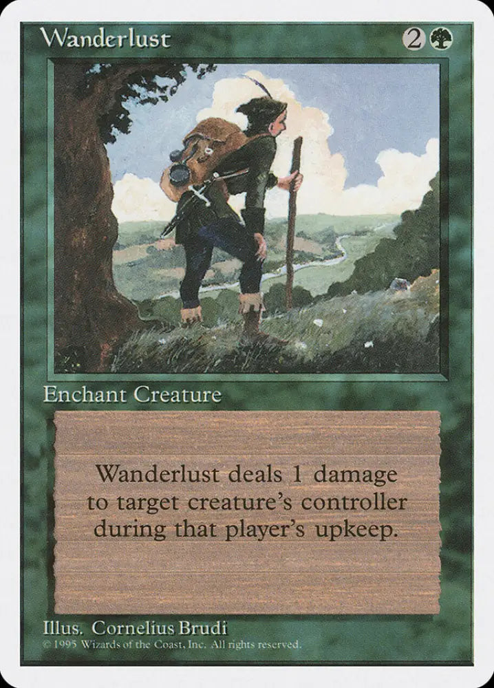 Wanderlust [Fourth Edition] - MTG Single