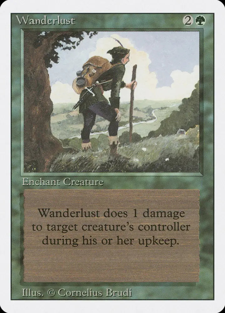 Wanderlust [Revised Edition] - MTG Single