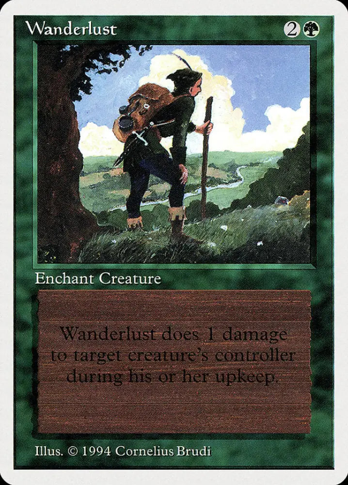 Wanderlust [Summer Magic / Edgar] - MTG Single