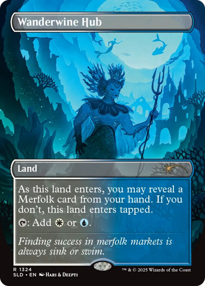 Wanderwine Hub (Rainbow Foil) [Secret Lair Drop Series] - MTG Single