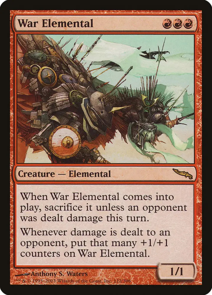 War Elemental [Mirrodin] - MTG Single