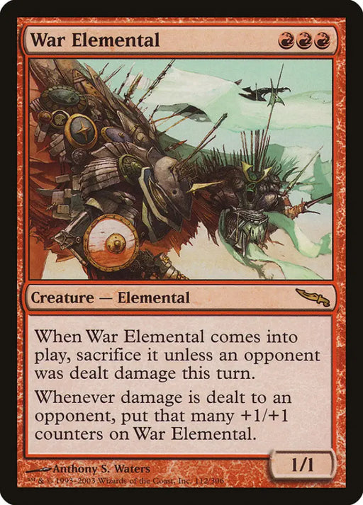War Elemental [Mirrodin] - MTG Single
