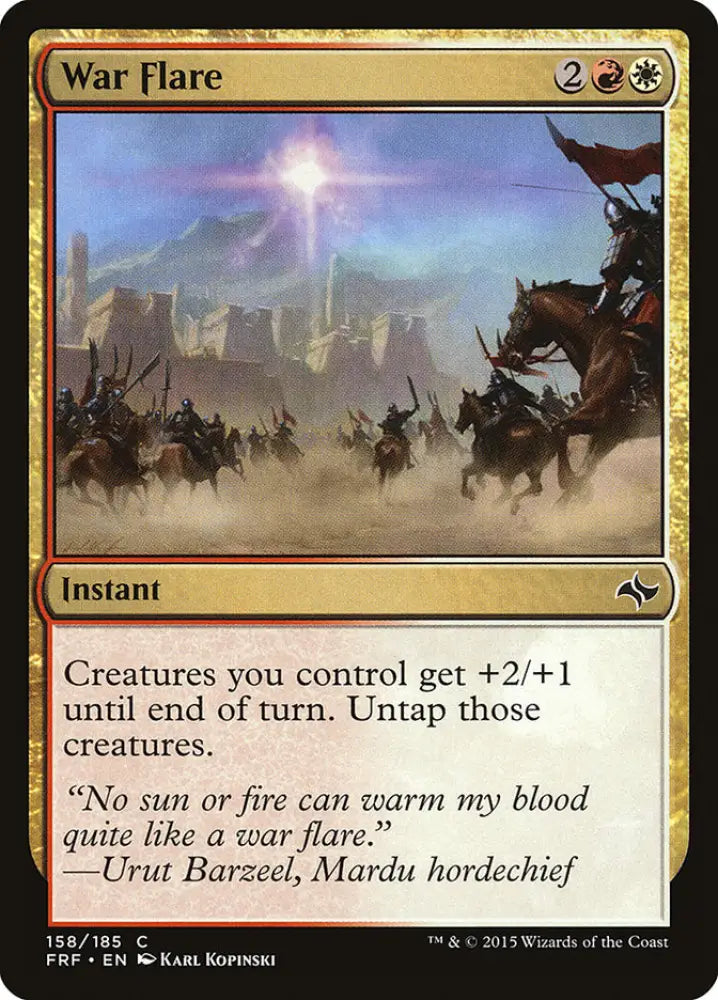 War Flare [Fate Reforged] - MTG Single