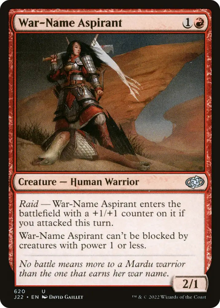 War-Name Aspirant [Jumpstart 2022] - MTG Single