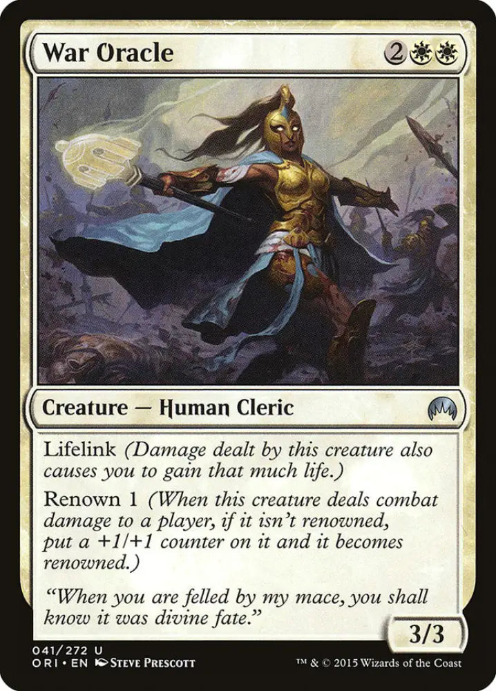 War Oracle [Magic Origins] - MTG Single