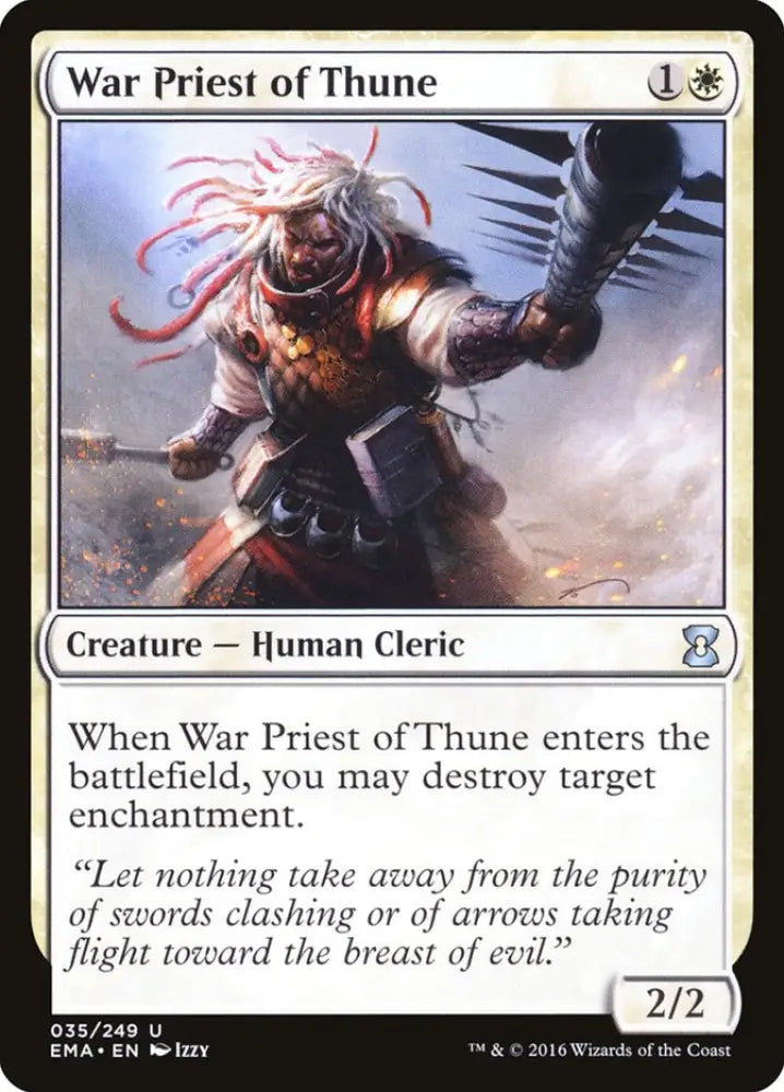 War Priest of Thune [Eternal Masters] - MTG Single