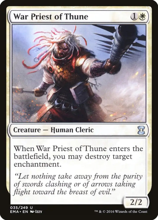 War Priest of Thune [Eternal Masters] - MTG Single