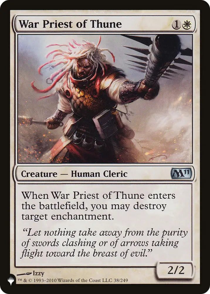 War Priest of Thune [The List] - MTG Single