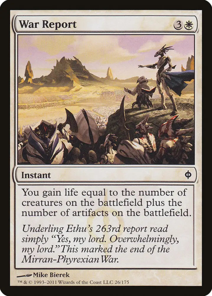 War Report [New Phyrexia] - MTG Single