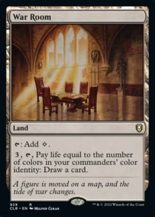 War Room [Commander Legends: Battle for Baldur’s Gate] - MTG Single