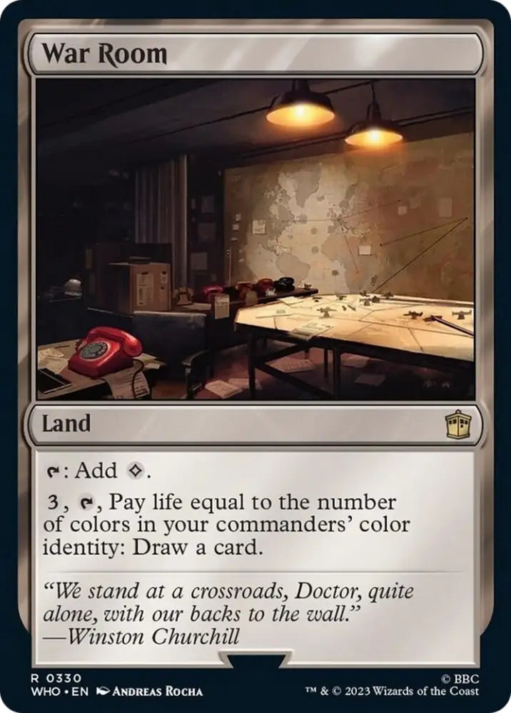 War Room [Doctor Who] - MTG Single