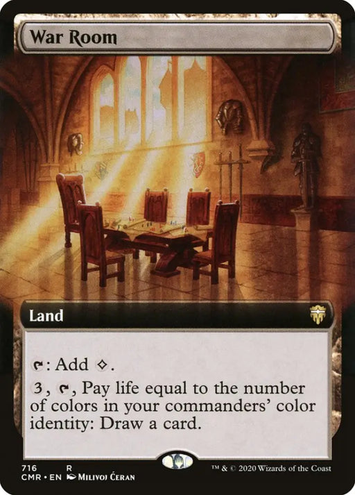 War Room (Extended Art) [Commander Legends] - MTG Single
