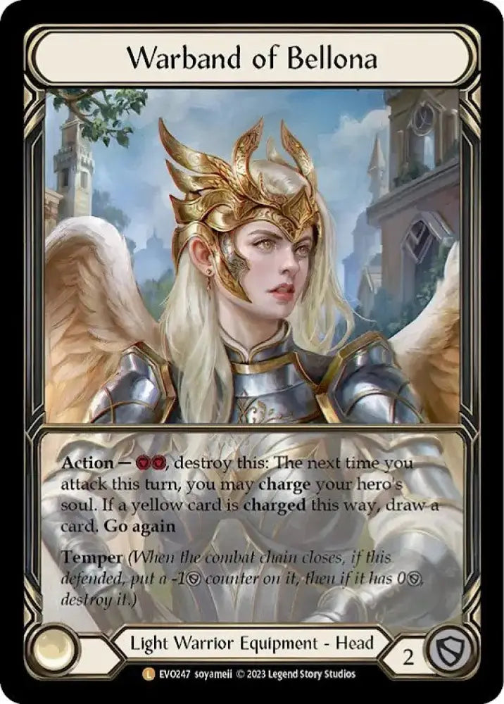 Warband of Bellona [Bright Lights] Cold Foil - Flesh And Blood Single