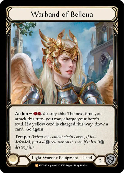 Warband of Bellona [Bright Lights] Rainbow Foil - Flesh And Blood Single