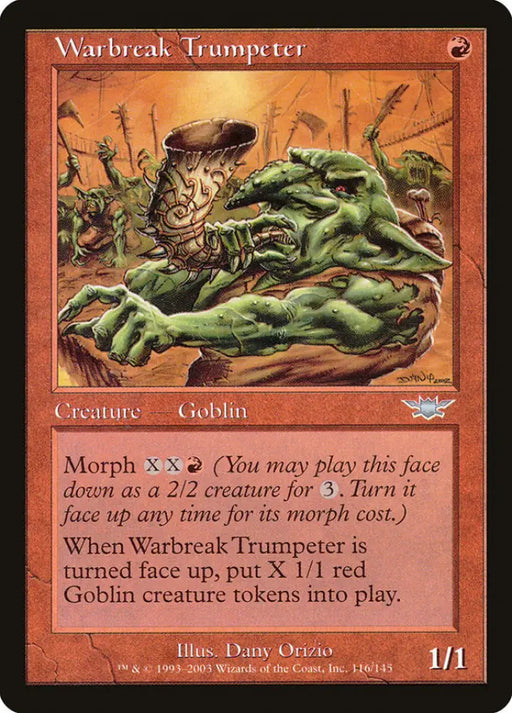 Warbreak Trumpeter [Legions] - MTG Single