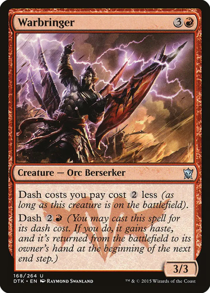 Warbringer [Dragons of Tarkir] - MTG Single