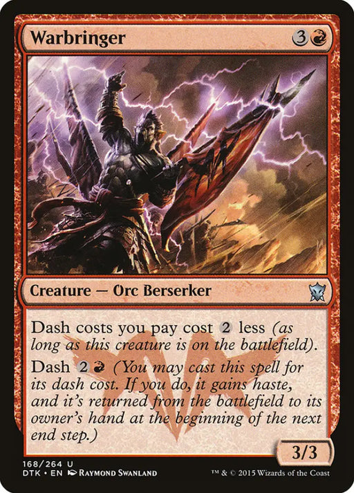 Warbringer [Dragons of Tarkir] - MTG Single