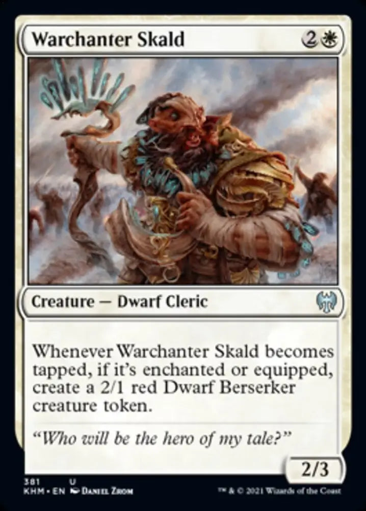 Warchanter Skald [Kaldheim] - MTG Single