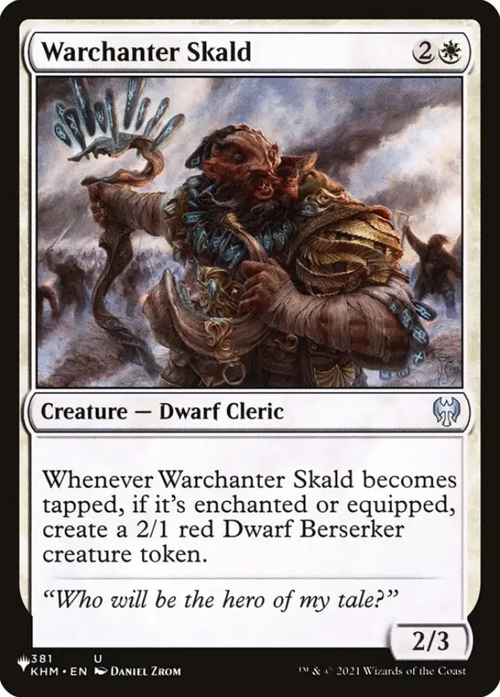 Warchanter Skald [The List] - MTG Single