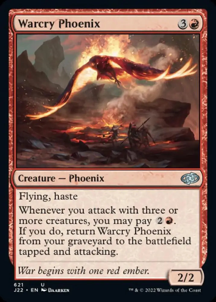 Warcry Phoenix [Jumpstart 2022] - MTG Single