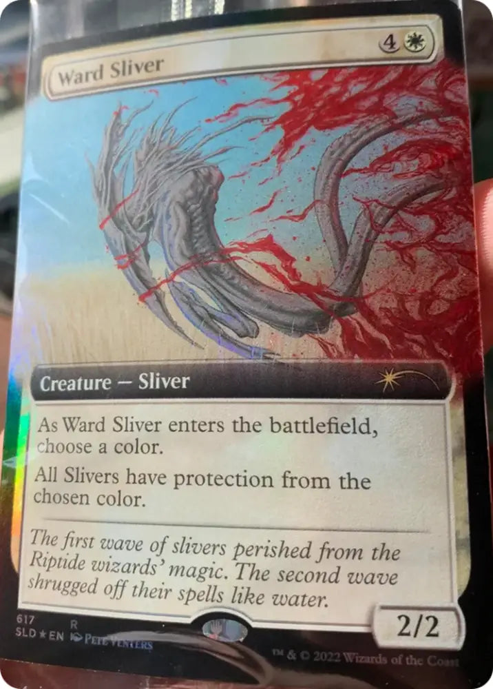 Ward Sliver (Extended Art) [Secret Lair Drop Promos] - MTG Single