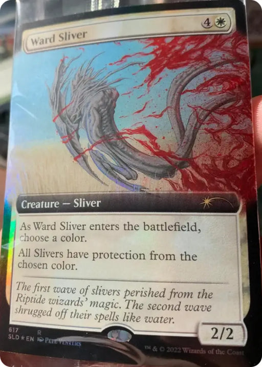 Ward Sliver (Extended Art) [Secret Lair Drop Promos] - MTG Single