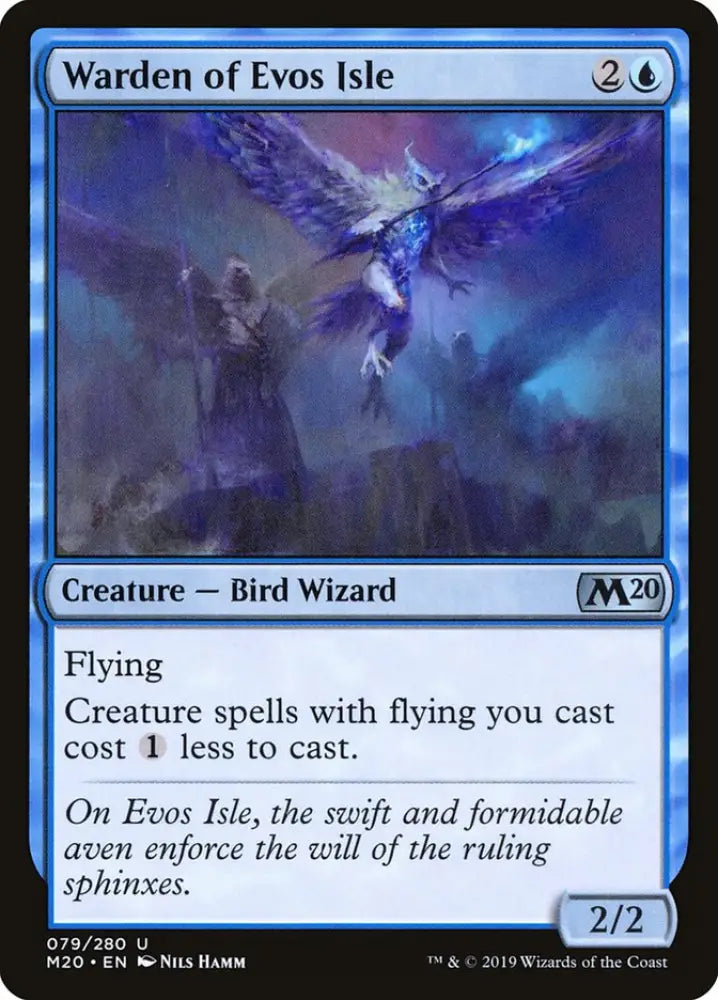 Warden of Evos Isle [Core Set 2020] - MTG Single