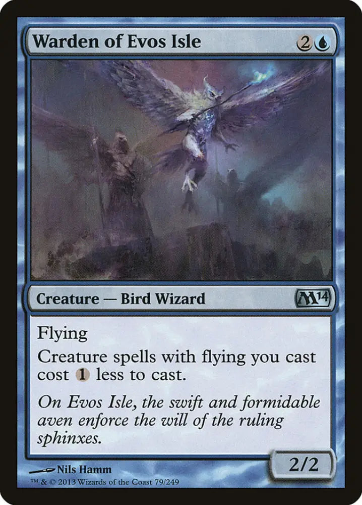 Warden of Evos Isle [Magic 2014] - MTG Single