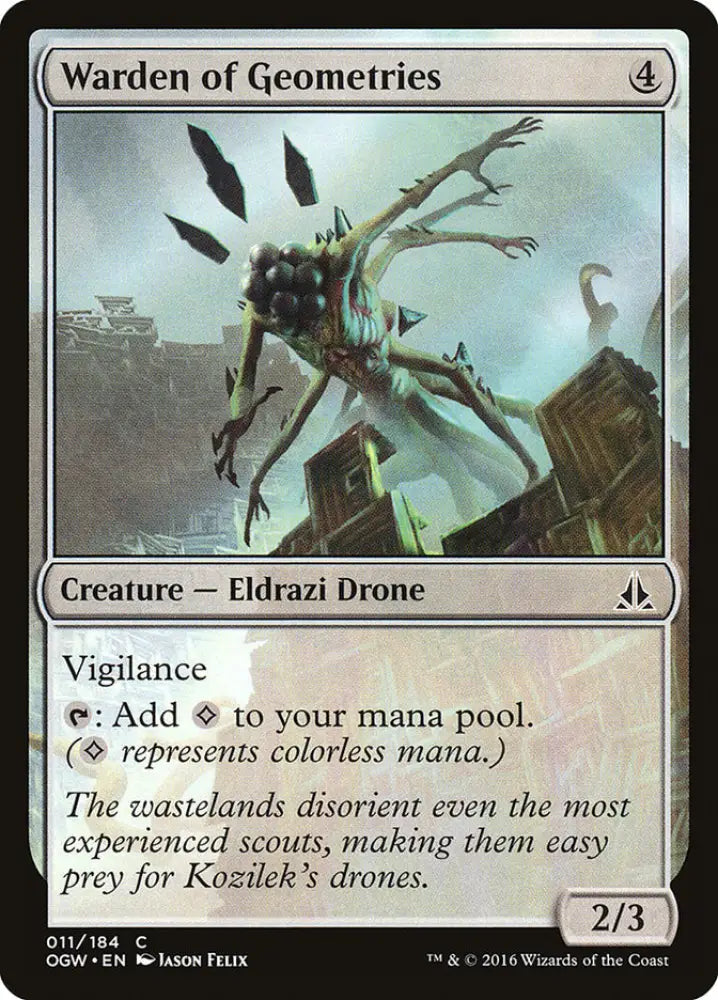 Warden of Geometries [Oath of the Gatewatch] - MTG Single