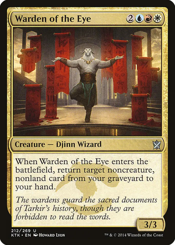 Warden of the Eye [Khans of Tarkir] - MTG Single