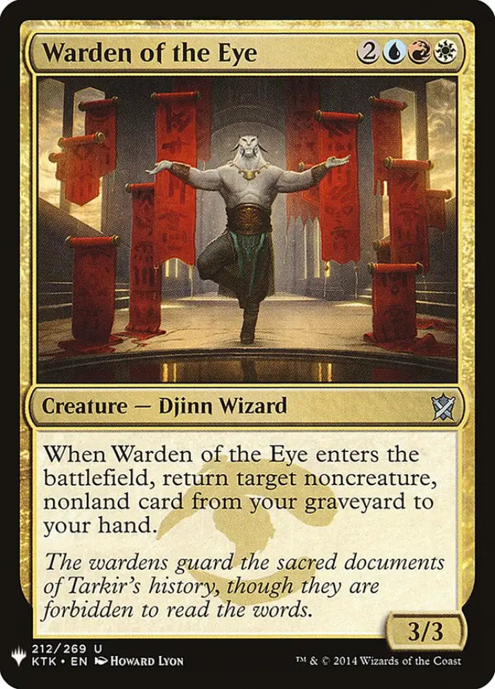 Warden of the Eye [Mystery Booster] - MTG Single