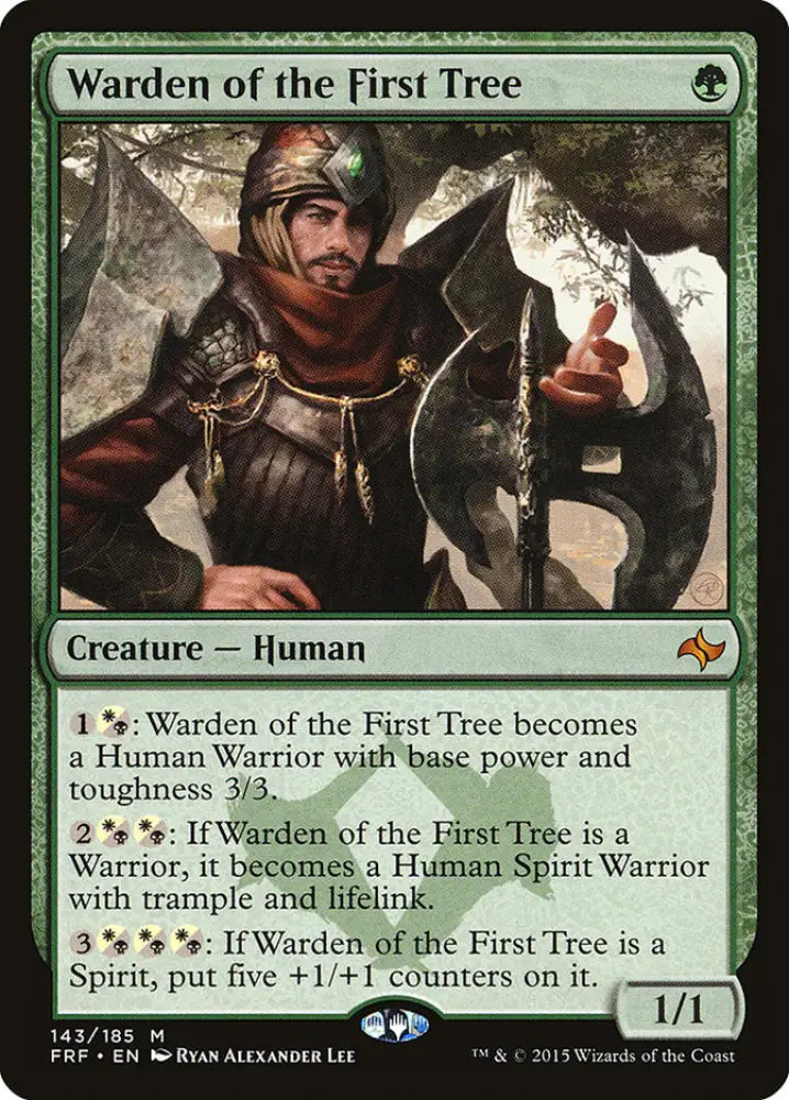 Warden of the First Tree [Fate Reforged] - MTG Single
