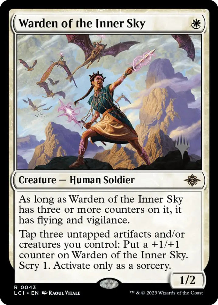 Warden of the Inner Sky (Promo Pack) [The Lost Caverns of Ixalan Promos] - MTG Single