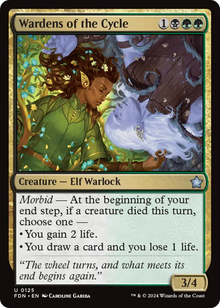 Wardens of the Cycle [Foundations] - MTG Single