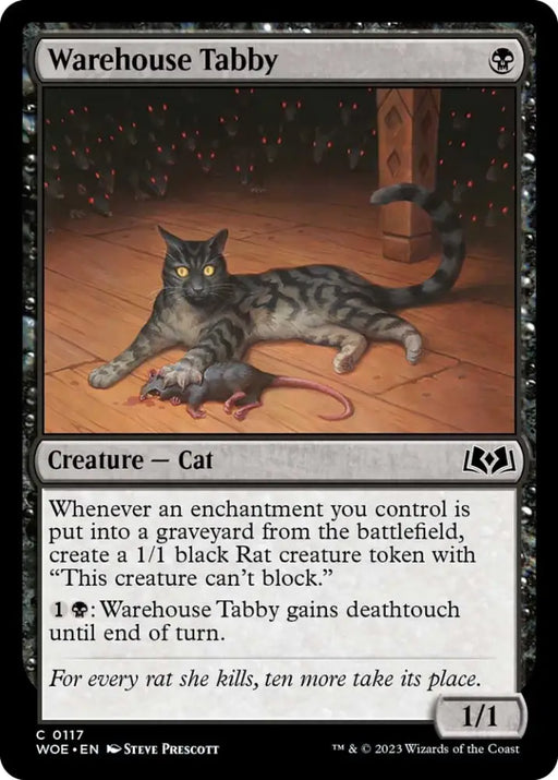 Warehouse Tabby [Wilds of Eldraine] - MTG Single
