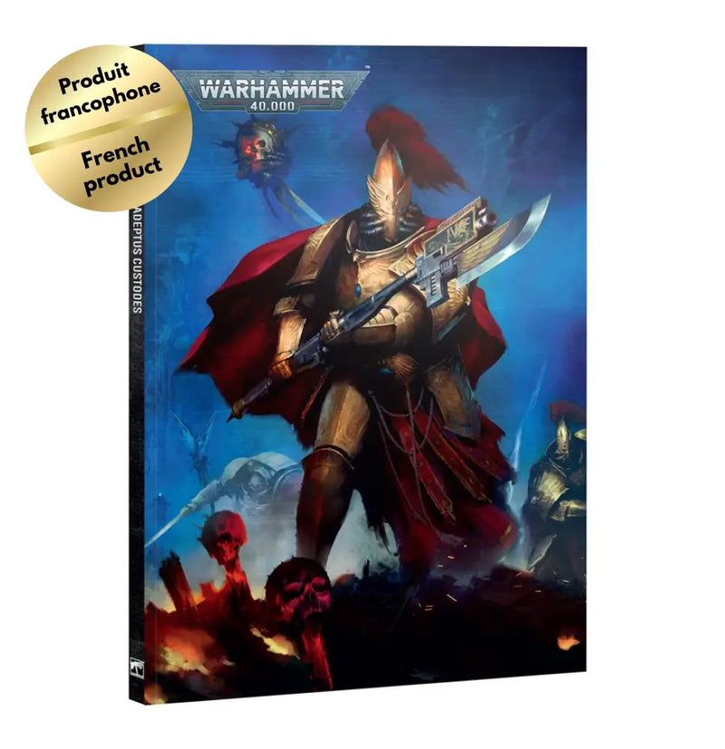 Warhammer: 40,000 - Codex: Adeptus Custodes (FR) (2026-10-17) - Games Workshop