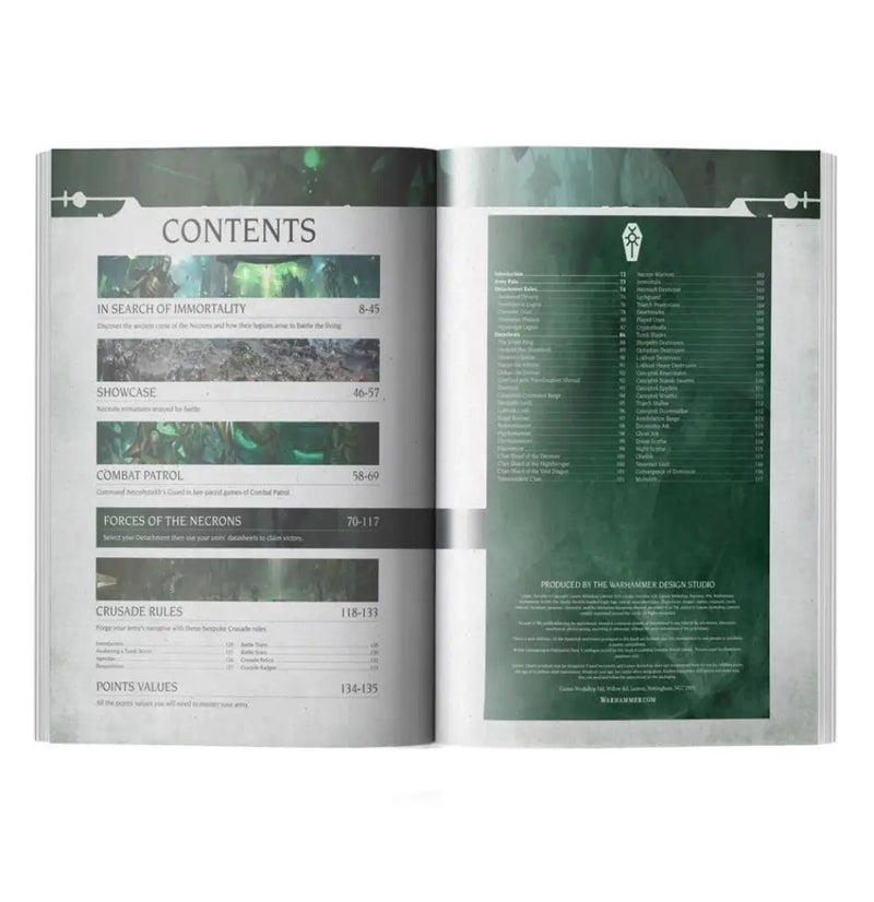 Warhammer: 40,000 - Codex: Necrons (EN) (10th Edition) - Games Workshop